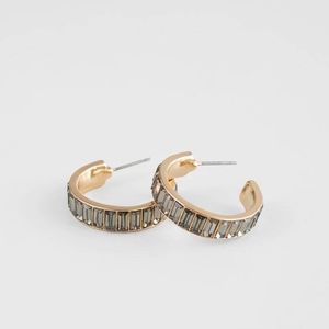 Buckle BKE Glitz Hoop Earring